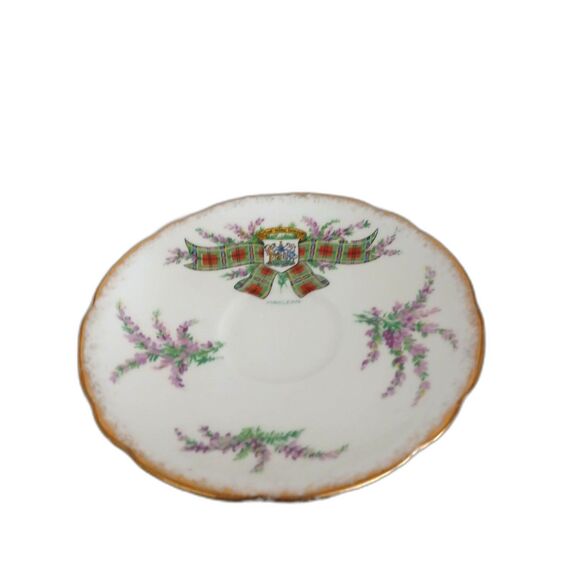 Royal Stafford Clan MacLean Scottish Tartan Cup & Saucer Bone China England - Picture 5 of 5